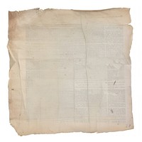 Newspaper ripped paper text document diaper.