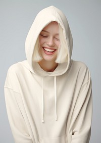 Women's hoodie mockup psd