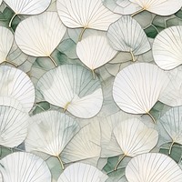 Lotus leaf tile pattern furniture blossom flower.