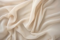 Chiffon velvet white silk.