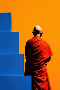 Photo of a Buddhism person human adult.