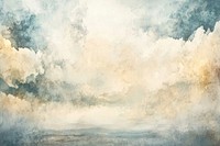 Watercolor background abstract clouds.