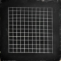 A white grid line illustration blackboard texture.