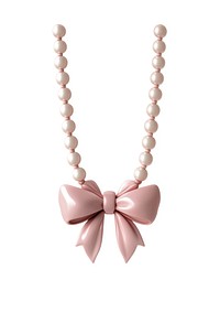 Coquette pearl necklace illustration accessories accessory.