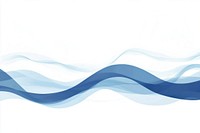 Simple waves vector illustration graphics design.