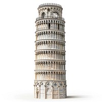 Leaning Tower of Pisa tower architecture landmark.