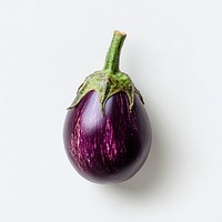 An isolated eggplant background vegetable produce.