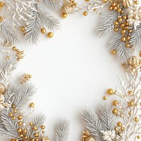 Christmas background decoration branches elegant.