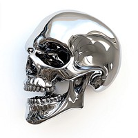 Skull design accessories futuristic.