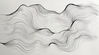 Minimalistic white background abstract flowing design.