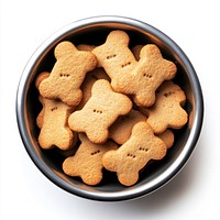 Dog Biscuits biscuits food bowl.