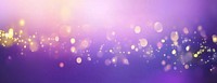 Pastel purple blurred bokeh light background atmosphere particles lighting.