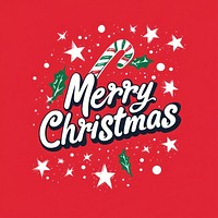 Merry Christmas text background christmas festive.