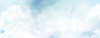 Vector white gradient background clouds blue sky.