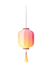 Chinese lamp illustration traditional minimalist.