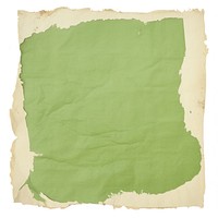 Green ripped paper background vintage texture.