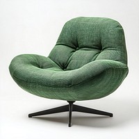 Chair furniture swivel green.