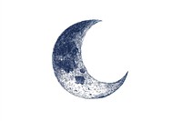 Moon illustration celestial night.