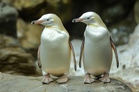 Penguins albino albino penguins photography.