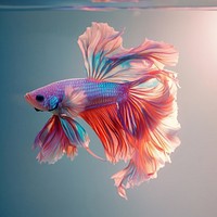 Siamese fighting fish photography underwater elegance.