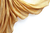 Gold curtain decorative luxurious material.