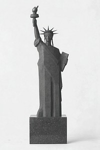 Statue of liberty sculpture art interpretation.