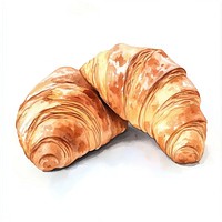 Croissant croissants illustration bakery.