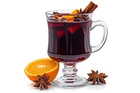 Christmas Red Mulled wine orange anise mulled.