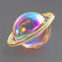 A planet ring sphere illustration accessories.