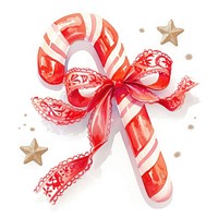 Christmas candy cane illustration christmas sweets.