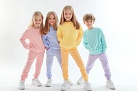 Children clothing colorful pastel.