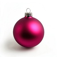 Purple Christmas ornament christmas round christmas ornament.