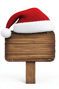 Christmas Wooden Sign wood hat christmas.