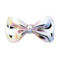 Y2k chrome bow tie accessories accessory art.