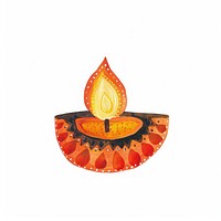 Diwali light diya lamp.