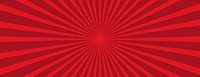 Retro red vector banner wallpaper background with radial stripes. Radiant stripes retro banner background. Retro red colorful vector banner backdrop background. Red retro vector banner.