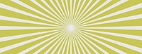 Retro yellow vector banner wallpaper background with radial stripes. Radiant yellow stripes retro banner background. Retro colorful vector banner backdrop background. Retro yellow vector banner.