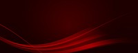 Dark red background with smooth, flowing red wave lines. The background is sleek and modern, featuring deep red tones and a glossy texture. Minimal abstract wavy gradient vector background