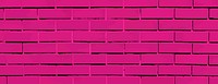 A vibrant pink brick background, featuring a textured, rustic style. The background is pink, creating a bold, eye-catching background. Brick texture background wallpaper