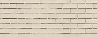 Beige brick background, background with a textured brick pattern, background in a soft beige color, giving a rustic beige look. Brick texture background vector wallpaper