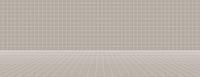 A beige grid background with a 3D effect. The background features beige squares, creating a modern, minimalist beige texture. Grid pattern background vector. Beige background.