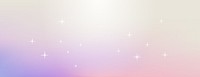 A dreamy gradient background with soft pastel colors, blending purple and pink. The background features subtle star-like sparkles. Gradient sky background vector. Purple background.