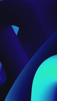 Abstract blue curves mobile wallpaper