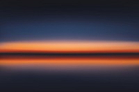 Serene horizon gradient reflection background