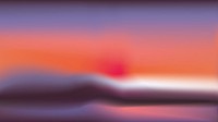 Vibrant abstract sunset gradient desktop wallpaper