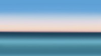 Gradient serene ocean horizon desktop wallpaper