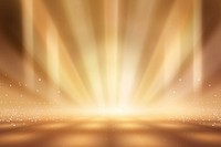 Luxurious golden background light glowing rays.