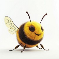 Bee character insect cute.