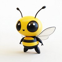 3d bee character cartoon insect cute.