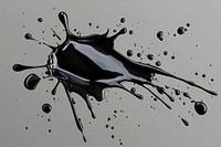 Black paint splashes abstract splatter creative.